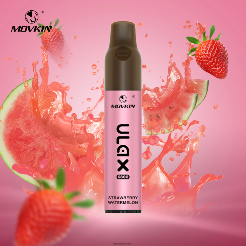 Fumot Movkin Ulax Vape jetable 6800, bobine en céramique - 8 ml (1 pièce) framboise aigre-douce - Fumot vape flavors 00BH4J320
