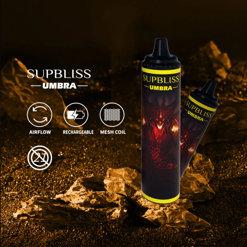 Fumot Supbliss Umbra 10000 (1 pièce) stylo vape jetable - 20 ml Baies mélangées - Fumot cigarette electronique 00BH4J479