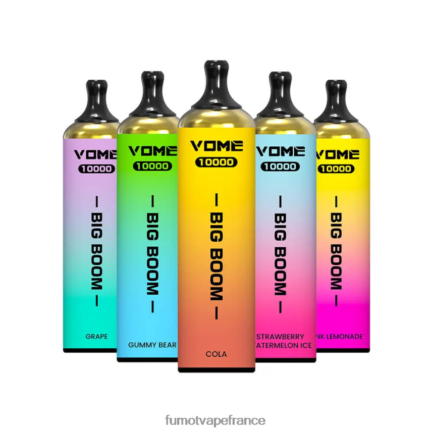 Fumot Vome Big Boom stylo vape jetable 10000 - 20ml (1 pièce) glace luxuriante - Fumot cigarette electronique 00BH4J449