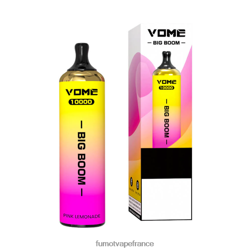 Fumot Vome Big Boom stylo vape jetable 10000 - 20ml (1 pièce) pastèque - Fumot cigarette electronique 00BH4J439