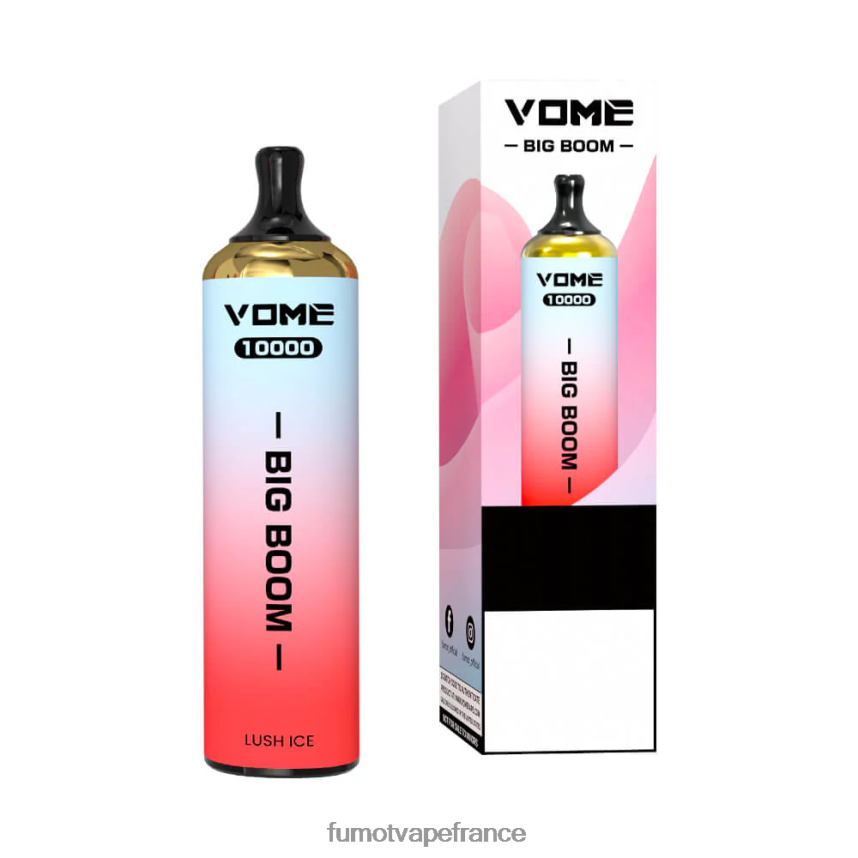 Fumot Vome Big Boom stylo vape jetable 10000 - 20ml (1 pièce) pastèque - Fumot cigarette electronique 00BH4J439