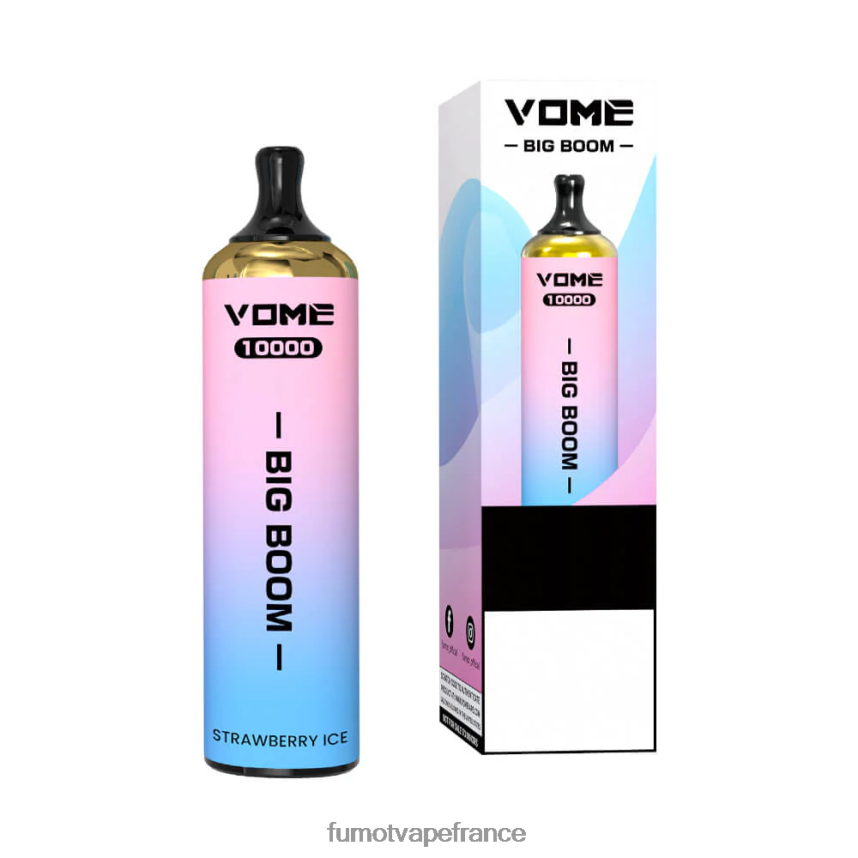 Fumot Vome Big Boom stylo vape jetable 10000 - 20ml (1 pièce) pastèque - Fumot cigarette electronique 00BH4J439
