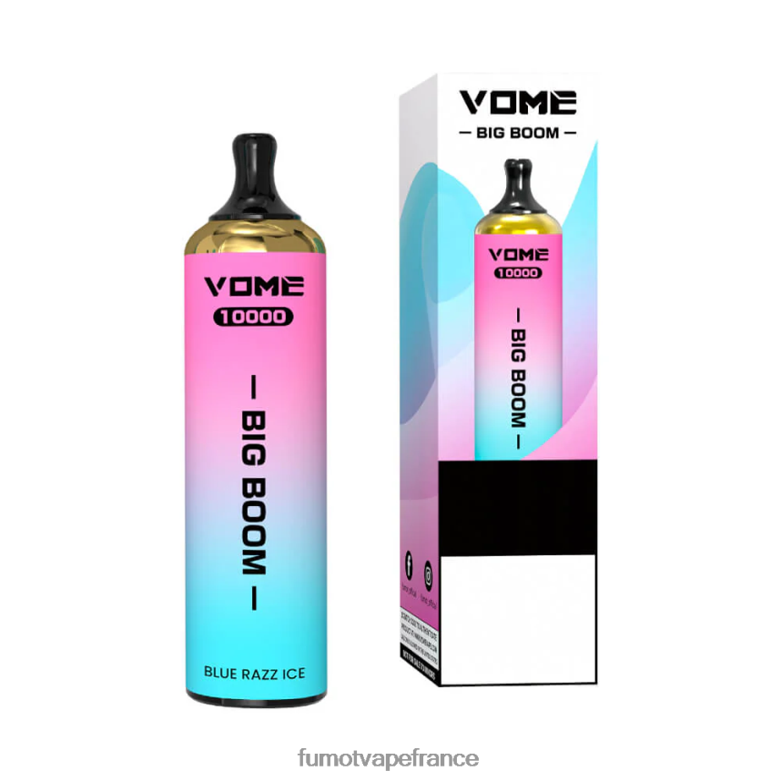 Fumot Vome Big Boom stylo vape jetable 10000 - 20ml (1 pièce) pastèque - Fumot cigarette electronique 00BH4J439