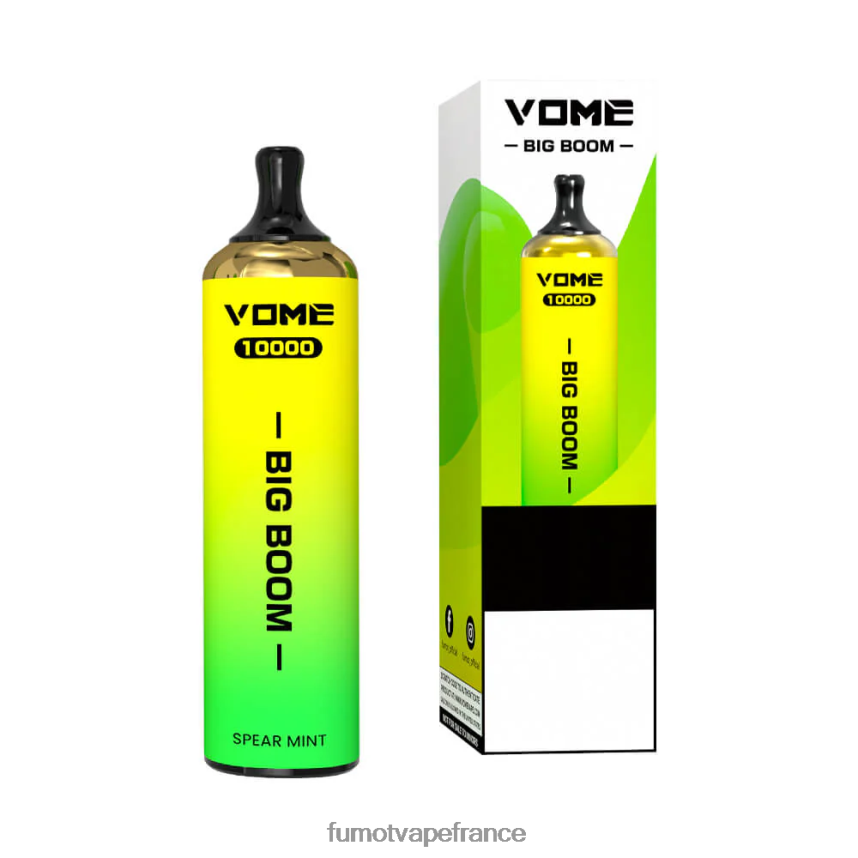 Fumot Vome Big Boom stylo vape jetable 10000 - 20ml (1 pièce) pastèque - Fumot cigarette electronique 00BH4J439