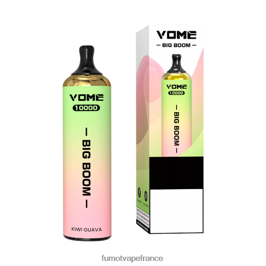 Fumot Vome Big Boom stylo vape jetable 10000 - 20ml (1 pièce) pastèque - Fumot cigarette electronique 00BH4J439